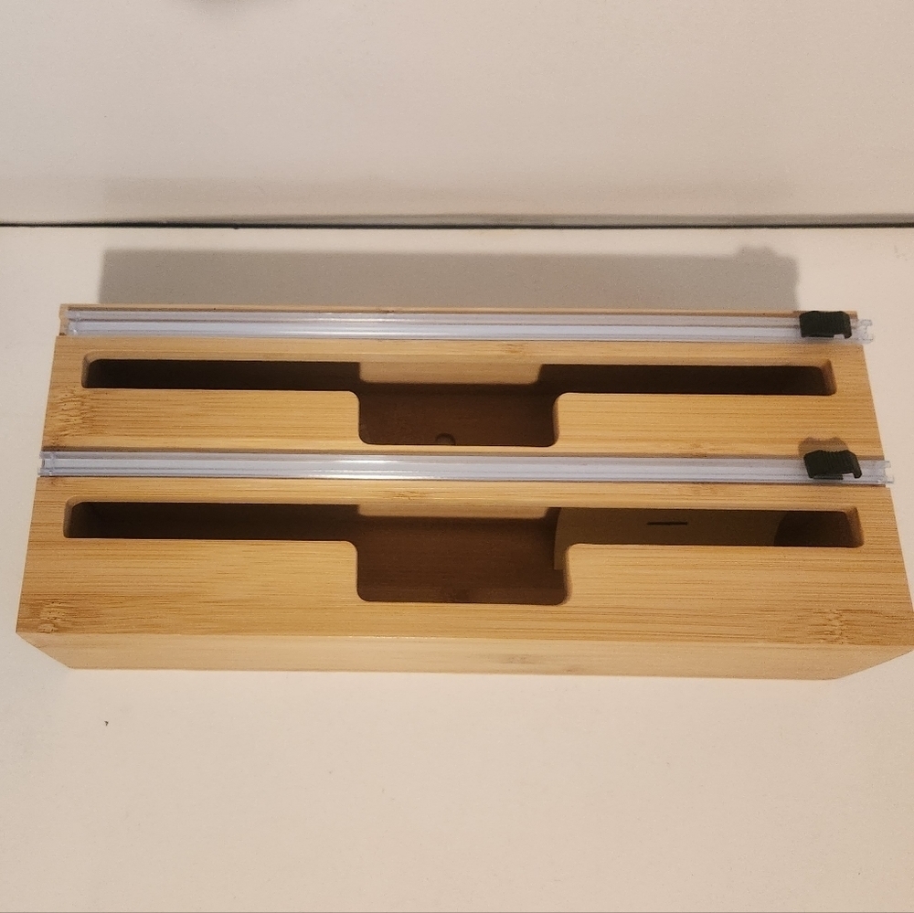 Brand New Migno Plastic Wrap and Foil Dispenser with Slider Cutter